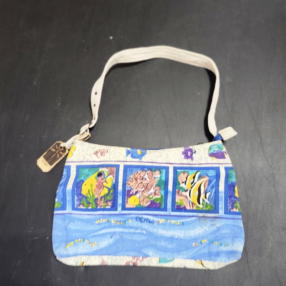 Paul Brent Aquatic Ocean Fish Shoulderbag Handbag Purse